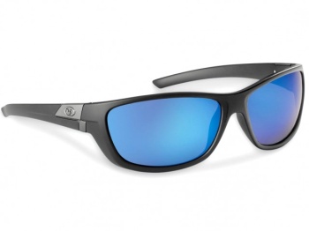 OCHELARI SOARE FLYING FISHERMAN BAHIA MATTE BLACK SMOKE BLUE MIRROR