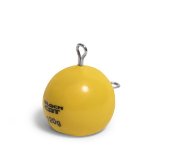PLUMB BLACK CAT 120G CAT BALL YELLOW