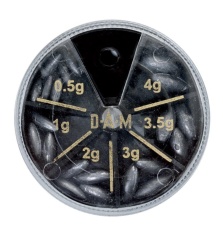 PLUMBI DAM ASSORTMENT OLIVES WITH HOLE 80G
