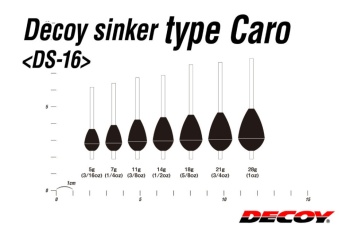 PLUMBI DECOY DS-16 SINKER TYPE CARO 5GR 4BUC/PLIC - Img 4
