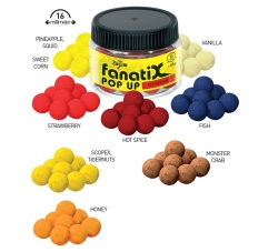 POP UP CARP ZOOM FANATI-X 16MM 40GR PINEAPPLE-SQUID