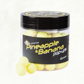 POP UP DYNAMITE BAITS PINEAPPLE & BANANA FLURO POP-UPS 15MM CUTIE