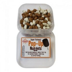 POP-UP MOALE DYNAMITE BAITS SUPER FISHMEAL WHITE/BROWN