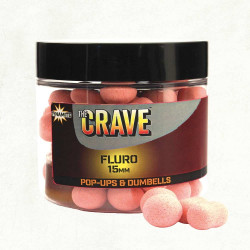 POP-UPS &DUMBELLS DYNAMITE BAITS THE CRAVE FLURO 10MM