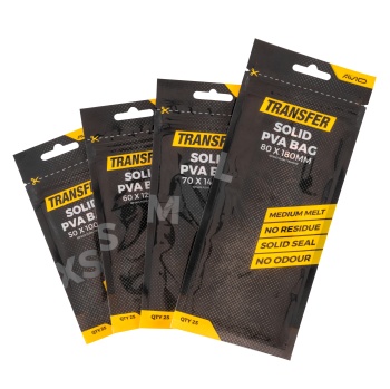 PUNGI PVA AVID TRANSFER SOLID PVA BAG - X-MIC 10X5CM 25BUC - Img 2
