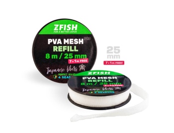 PVA ZFISH PRO REFILL 25MM 7 + 1 M GRATUIT!