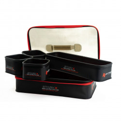 SET 4+1BUC BAC/GEANTA ACCESORII NYTRO STARKX SYSTEM TRAY 40X27X8.5CM