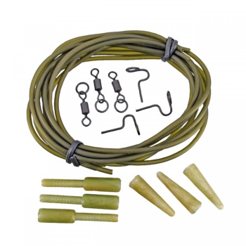 SET KONGER TEAM CARP 2 TUB SAFETY CLIP CU CONURI SI VARTEJE