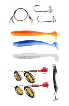 SET LANSETA ABU GARCIA FAST ATTACK PIKE 2.40M 10-50G 2SEC + MULINETA 3000 - Img 8