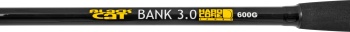 SET LANSETA BLACK CAT HARD CORE BANK 3.00M 600G 2TR + MULINETA BLACK PASSION FD 80 - Img 3