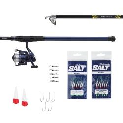 SET LANSETA MITCHELL NEURON HERRING TELE 3.00M 30-80G 7SEC + MULINETA 5000 305/0.38
