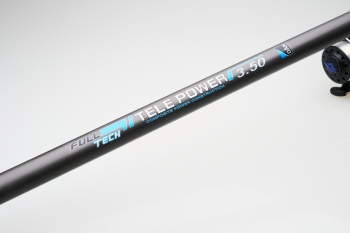 SET LANSETA + MULINETA DAM FULL TECH T-POWER 3.50M 80-150G + 40R 0.3 CMB - Img 2