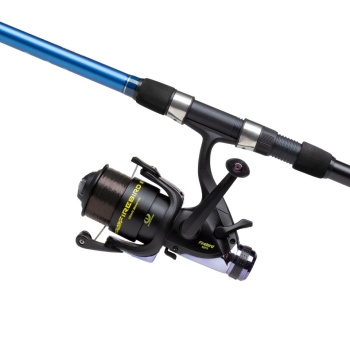 SET LANSETA SHAKESPEARE FIREBIRD CARP 12FT/3.60M 60-120G 2SEC + MULINETA 6000 230/0.36 - Img 2