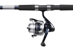 SET LANSETA SHAKESPEARE SALT SEABASS SEARCHER 9FT/2.70M 40-80G 2SEC + MULINETA 6000