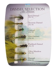 SET MUSTE SHAKESPEARE SIGMA FLY SELECTION #4 DAMSEL NYMPHS