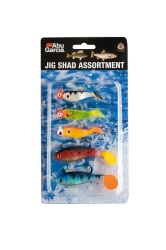 SET NALUCI ABU GARCIA JIG SHAD ASSORTMENT