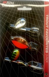 SET NALUCI ABU GARCIA TROUT FAVOURITES IN 3-PACK