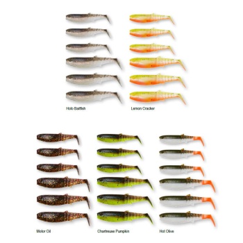 SET NALUCI SAVAGE GEAR CANNIBAL 5.5CM 6.8CM (MODEL S) MIXED COLORS 36BUC - Img 3