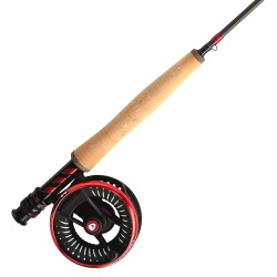 SET PESCUIT LA MUSCA GREYS TAIL ROD. REEL & LINE COMBO 3.96M 9LINE 4PC/ 9/10 Reel / SH9F Line