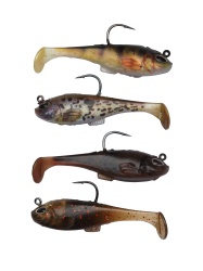 SET SHADURI BERKLEY PULSE AGENT E 4-PACK 8.0CM / 14G