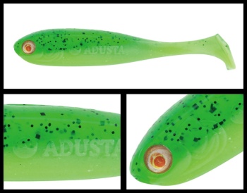 SHAD ADUSTA PENTA SHAD 3 7.5CM 114 GREEN CHART SEED SHINER UV 6BUC/PLIC