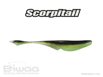 SHAD BIWAA SCORPITAIL 5 13CM 203 BRONZE AYU 6BUC/PLIC