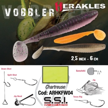SHAD HERAKLES VOBBLER 2.4 6cm CHARTREUSE