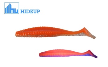 SHAD HIDE UP STAGGER ORIGINAL 4 SALT 10.2CM SN-17 UV HOLO ORANGE 8BUC/PLIC