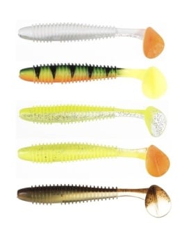SHAD JAXON INTENSA MANGO IND 10CM MIX 5/PLIC