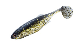 SHAD MAJOR CRAFT STABI SHAD FAT 4 10.2cm #004 Black Gold