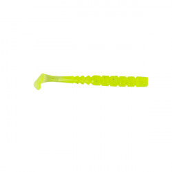 SHAD MUSTAD AJI PADDLE TAIL 5CM CLEAR CHARTREUS 12BUC/PL
