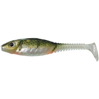 SHAD SENSAS GUNKI GRUBBY SHAD 8.5CM GREEN PERCH 6BUC/PL