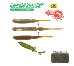SHAD TIEMCO LINKIN SHAD 3 7.6CM CULOARE 160 9BUC/PLIC