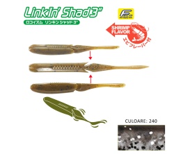 SHAD TIEMCO LINKIN SHAD 5 12.5CM CULOARE 240 5BUC/PLIC