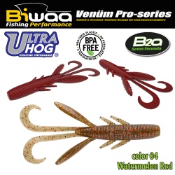 SHAD ULTRA HOG 4 10CM 04 WATERMELON RED 8BUC/PLIC