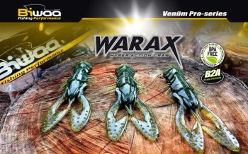 SHAD WARAX 4 10CM 019 CIJARA CRAW 6BUC/PLIC - Img 2