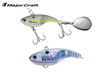 SPINERTAIL MAJOR CRAFT JIGPARA SPIN FW 3.9cm 12gr #036 Silver Shad