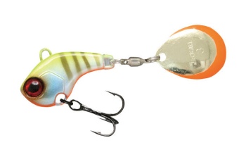 SPINNERTAIL JACKALL DERACOUP 1/2OZ CHARTREUSE BACK BLUEGILL