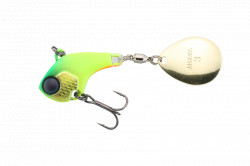 SPINNERTAIL JACKALL DERACOUP 1/4OZ DERA CHARTREUSE