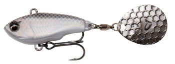 SPINNERTAIL SAVAGE GEAR FAT TAIL 5,5CM/9G SINKING WHITE SILVER