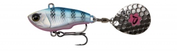SPINNERTAIL SAVAGE GEAR FAT TAIL 6,5CM/16G SINKING BLUE SILVER PINK - Img 2