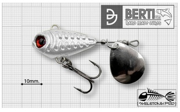 SPINNERTALE BERTI SKELETONIK PRO COLORADO NICKEL 18G ALB13