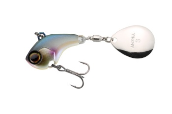 SPINNERTALE JACKALL DERACOUP 1OZ SWEET PEARL FISH