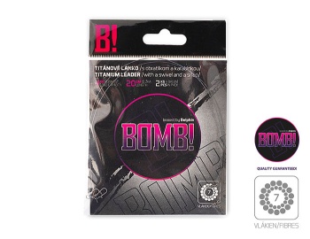 STRUNA DIN TITAN BOMB! CU VARTEJ SI AGRAFA 2BUC/35CM/12KG - Img 2