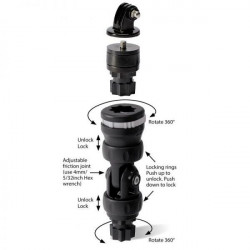 SUPORT CAMERA FOTO/VIDEO ALLROUNDMARIN RAILBLAZA CAMERA MOUNT R-LOCK