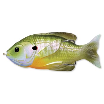 SWIMBAIT LIVE TARGET HOLLOW BODY SUNFISH WALKING BAIT 9CM/18G FLOATING NATURAL/GREEN/BLUEGILL