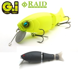 SWIMBAIT RAID GI 94MM 35GR 001 SIKKOKU