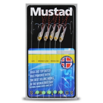 TAPARINA MUSTAD TEASER RIG NR.14 5BUC/PL