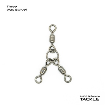 TREI VARTEJE UNGHI VAGNER NO.1/0+5 180KG CU INEL THREE WAY SWIVEL 2BUC/PAC - Img 4