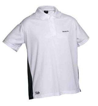TRICOU DAIWA POLO ALB MAR.L